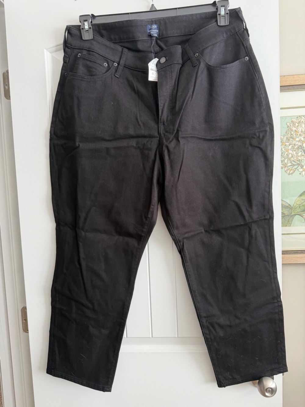 J. Crew Curvy Straight Black Women’s Jeans